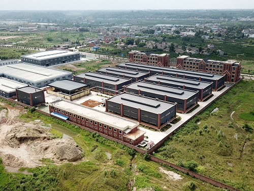 A corner of the factory